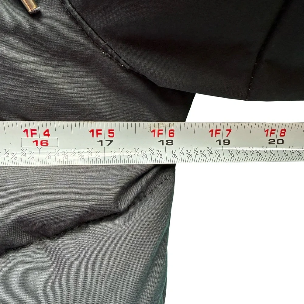 Roxy Black and Brown Puffer Jacket with Dryflight 5K Size XS Winter Cozy - Picture 8 of 16